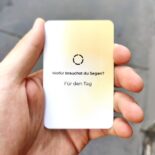 Das Kartenset zeit teilen beinhaltet individuelle Tagzeitengebete.