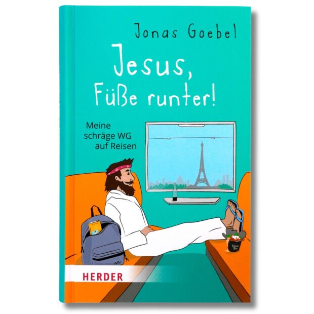Das Buch Jesus, Füße runter! – Meine schräge WG auf Reisen wurde von Pastor Jonas Goebel verfasst.